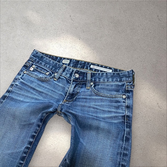 Adriano Goldschmied Ultra Low Rise Tomboy Relaxed Straight Leg Jeans - Picture 6 of 7